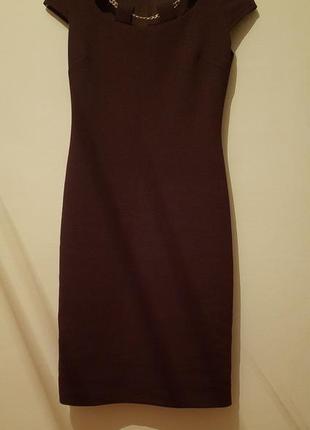 Сукня плаття сарафан темно-коричневий