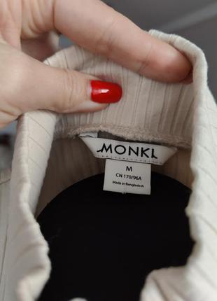 Длинное платье рубчик monki2 фото