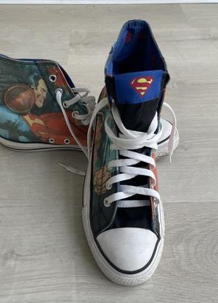 Кеди converse x superman