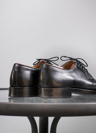 Дерби премиум класса james dowie, германия 42-42,5 мужские кожаные туфли5 фото