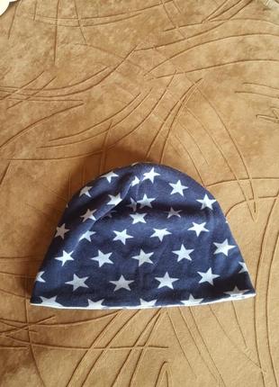 Шапка для хлопчика  на 2 сторони