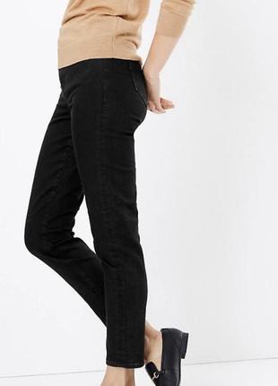 Нові класичні прямі джинси на високий ріст