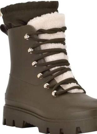 Водонепроникні черевики marc fisher ltd, 10m, dark green, new-nib