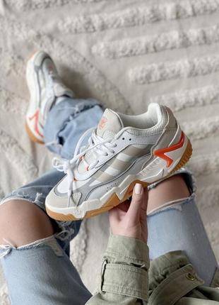 Жіночі кросівки adidas niteball ll 🤍🧡