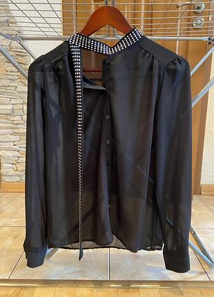 Прозрачная блуза