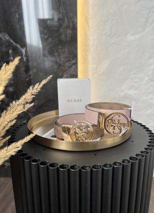 Жіночий двосторонній ремінь guess оригінал xs та s розмір5 фото