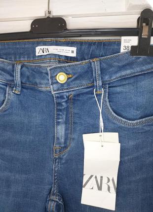 Джинсы zara скинни skinny высокая посадка 38 размер3 фото