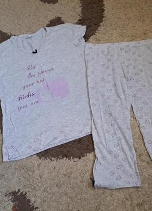 Піжама футболка і бриджі