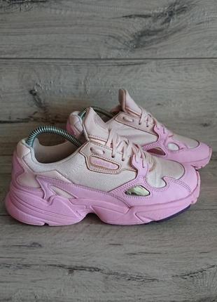 Кроссовки б/у адидас adidas falcon trainers 38р 24.5 см кожа1 фото