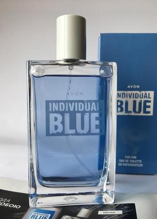 Туалетна вода individual blue (100 мл), avon, ейвон блу