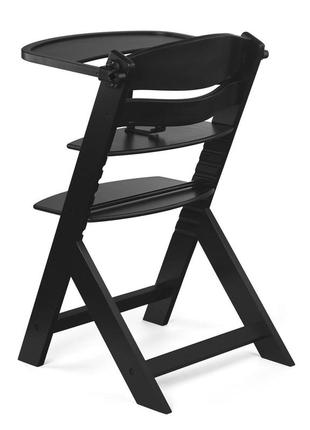 Стільчик для годування kiderkraft enock black | стілець для годування дитини4 фото