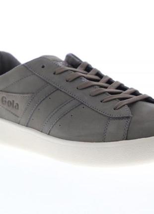 Мужские сникеры gola aztec nubuck cma046 mens gray nubuck размер 432 фото