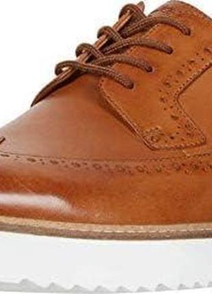 Чоловічі туфлі броги clarks — mens ernest limit shoes/all leather розмір 43 eu/ 9,5 usa/устілка 28 см