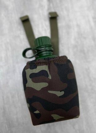 Фляга військовий колір хакі3 фото