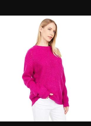 Светр joules fluffy pointelle pink, l (40)
