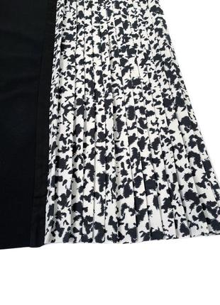 Оригінальна чорно-біла сукня asos, l5 фото