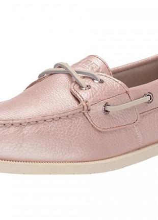 Женские мокасины sperry conway women boat rose gold размер 39,5
