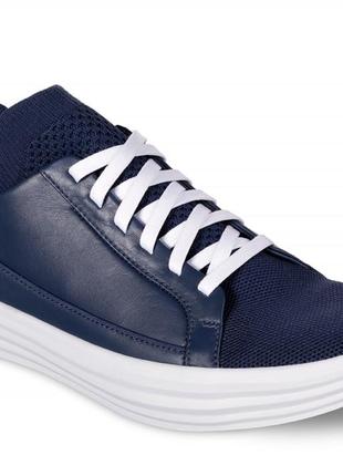 Кеды mark nason shogun down time 68671 blue leather размер 9,5 usa / 42.5 eur/ стелька 27.5 см