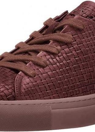 Кожаные кеды aquaitalia alaric embossed размер 9 usa / 43 eur / стелька 27.5 см