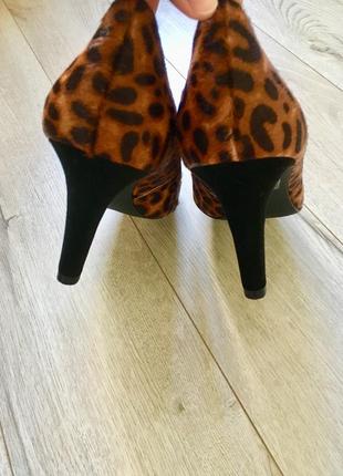 Стильные туфли в животный принт maks&spenser2 фото