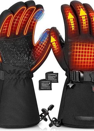 Рукавички з підігрівом для чоловіків і жінок — jemulice, 7,4 в, 3000 ма·год, розмір l