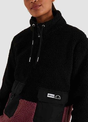 Кофта, куртка женская ellesse черно-розовый (sgl13394 black-pink sgl13394 (l-хl (eu48))7 фото