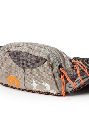 Бананка спортивная сумка на пояс quechua tr24 grey