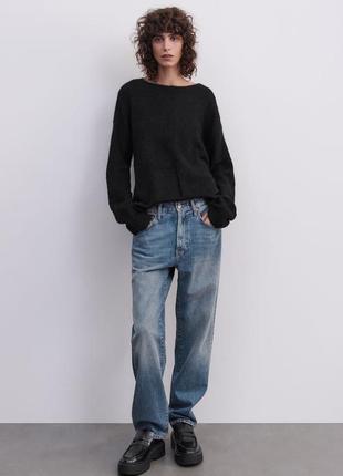 Широкие свободные джинсы от zara woman 34, 40р, оригинал1 фото