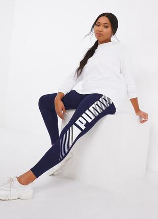 Спортивні легінси лосини puma essentials, xxl4 фото