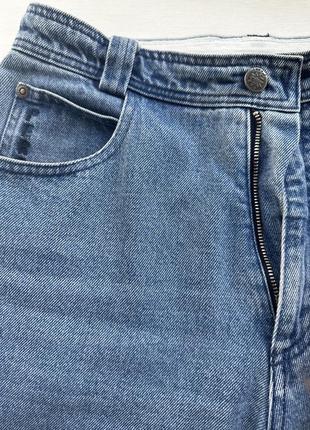 Плотные каттоновые базовые мом джинсы2 фото