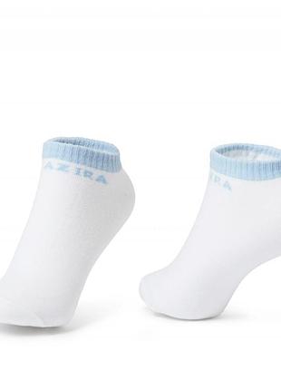 Жіночі бавовняні шкарпетки azira honey skyway/blue розмір 39-41