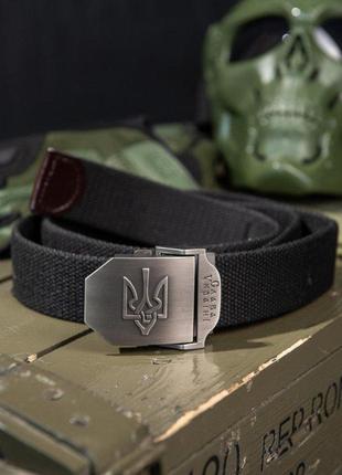 Ремень тактический слава украине черный
