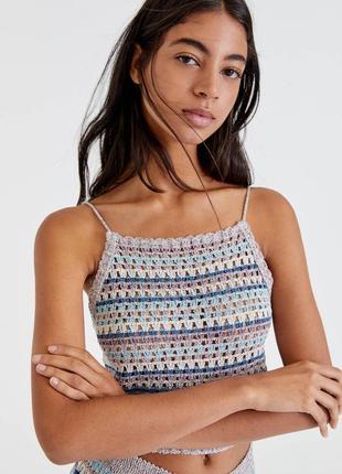 В'язаний топ pull&bear, l
