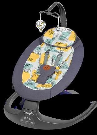 Шезлонг-гойдалка lionelo ralf grey concrete