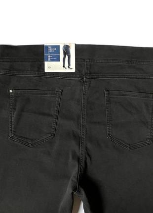 Чорні джегінси c&a the jegging jeans, батал, великий розмір, 5...7 фото