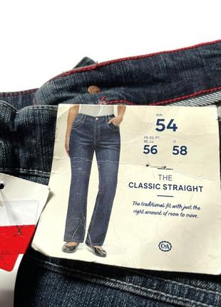 Класичні прямі джинси c&a, батал, великий розмір, 54 європейсь...3 фото