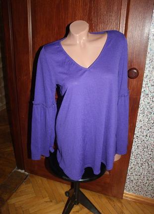 Блуза фиолетовая marina kaneva