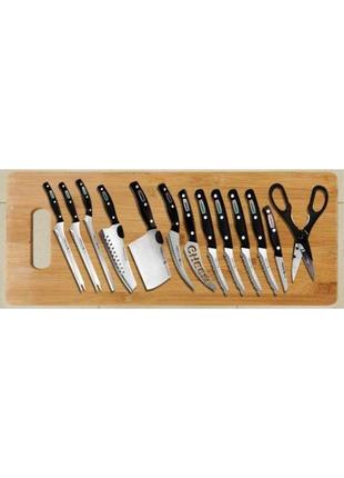 Набір професійних кухонних ножів miracle blade 13 в 14 фото