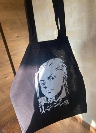 Эко-сумка шоппер с аниме токийские героицы/tokyo revengers2 фото