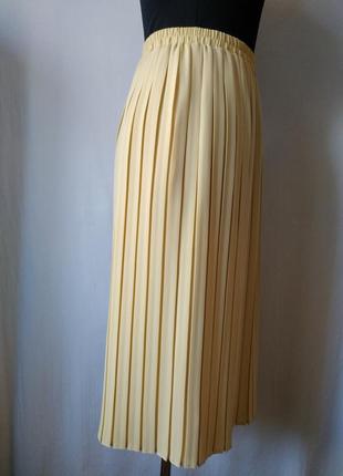 Шифоновая плиссированная юбка бренд frank walder5 фото