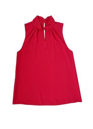 Червона блузка без рукавів new look, xxs/xs