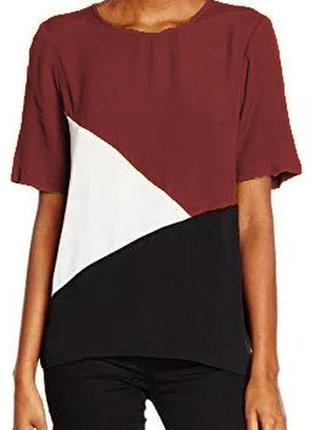 Стильна триколірна блузка new look, xl