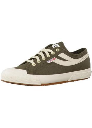 Мужские кеды superga 2750 panatta green military размер 43