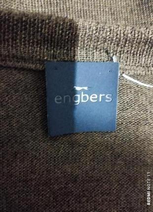 Качественный полушерстяной пуловер немецкого бренда engbers4 фото