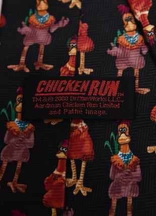 Стильный галстук с героями мульта  chicken run4 фото