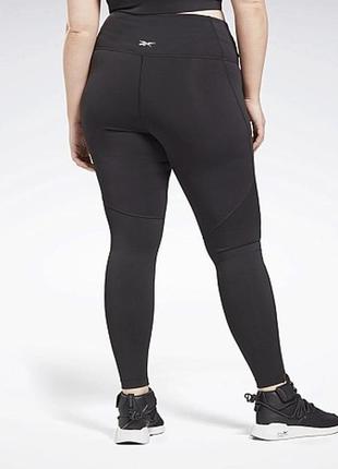 Спортивні лосини легінси reebok beyond the sweat (plus size), ...2 фото