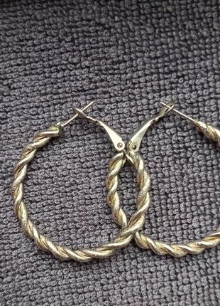 Сережки круглі