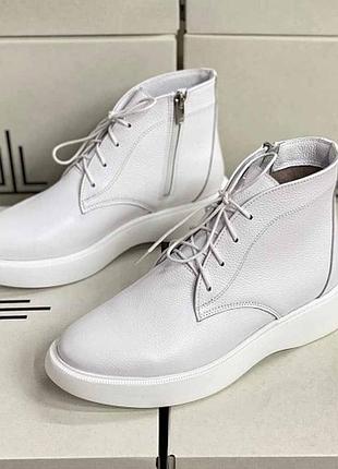 Натуральная кожа замша все размеры много цветов ботинки деми зима