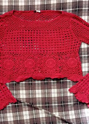 Кофта в стиле хиппи