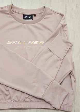 Фирменный skechers кофта свитшот женственный1 фото